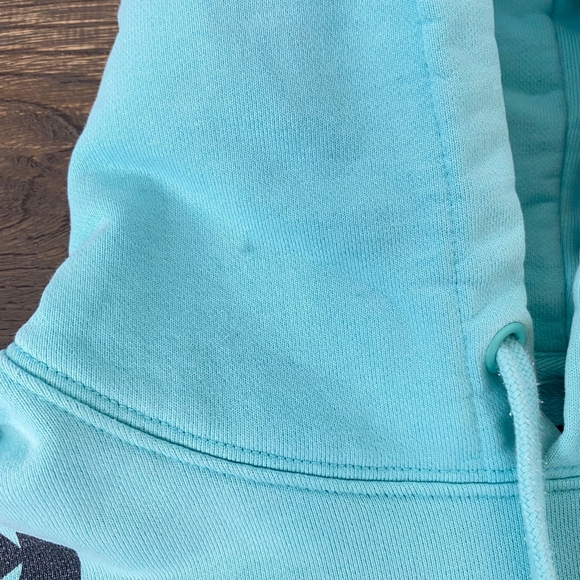 HUF x Thrasher Hoodie Size L Light Teal - Picture 11 of 13